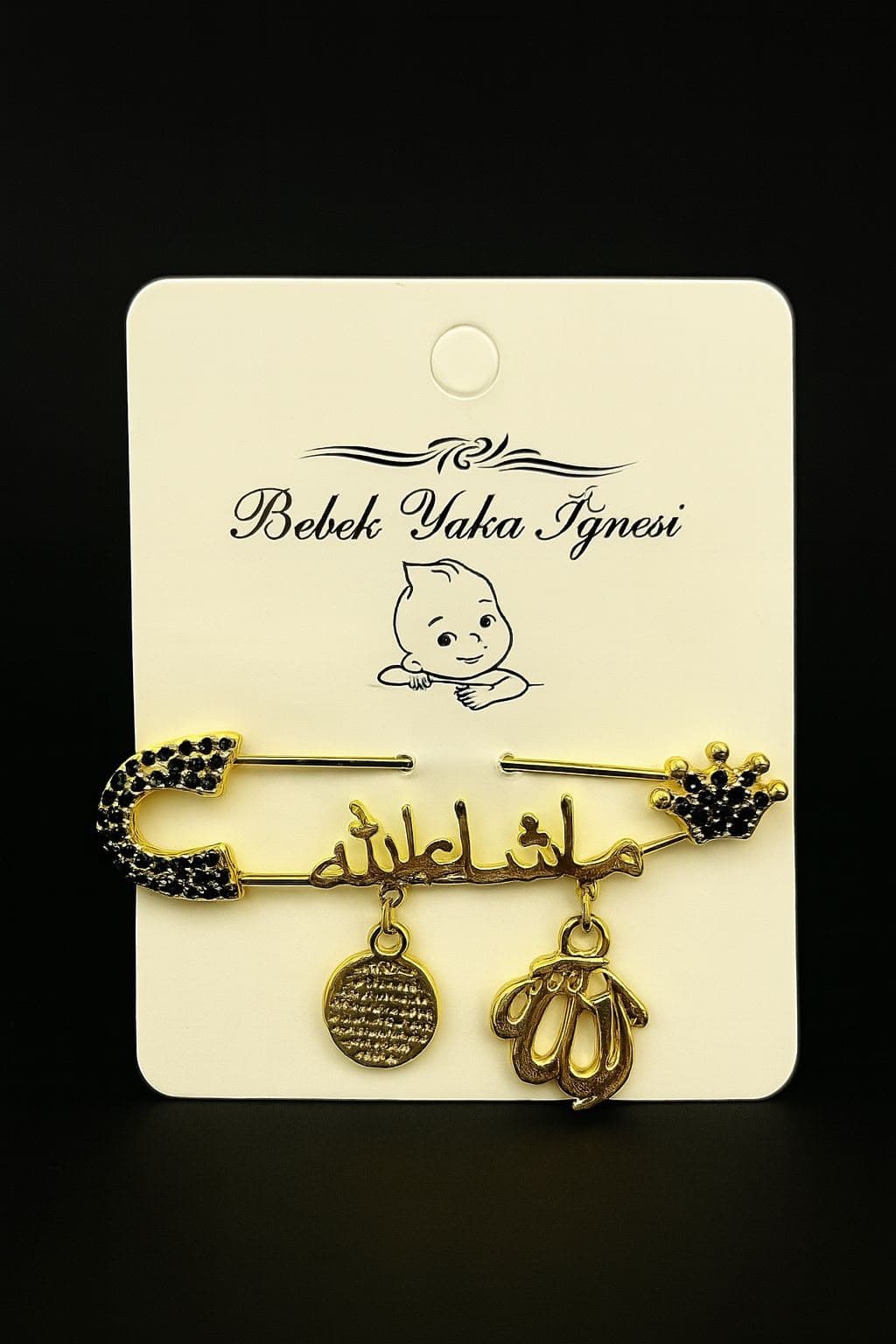 Broche bébé "Machaallah"