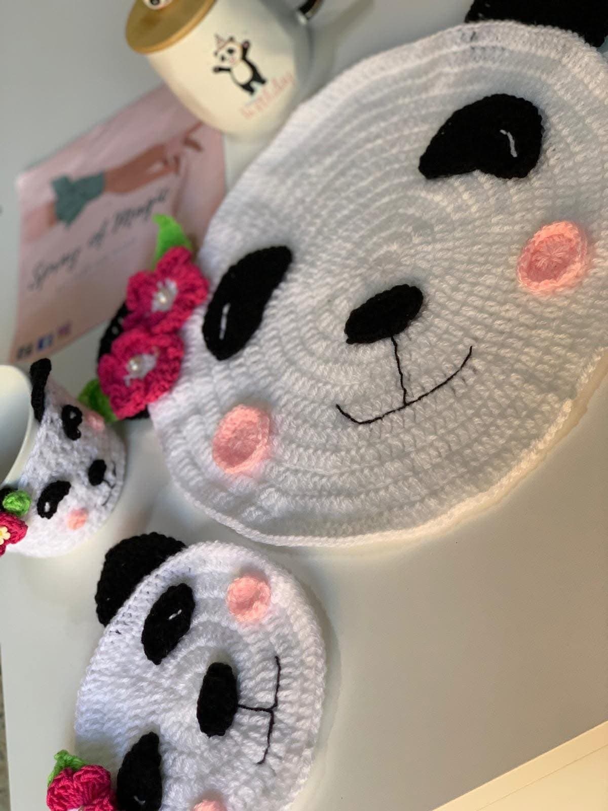 Panda au crochet
